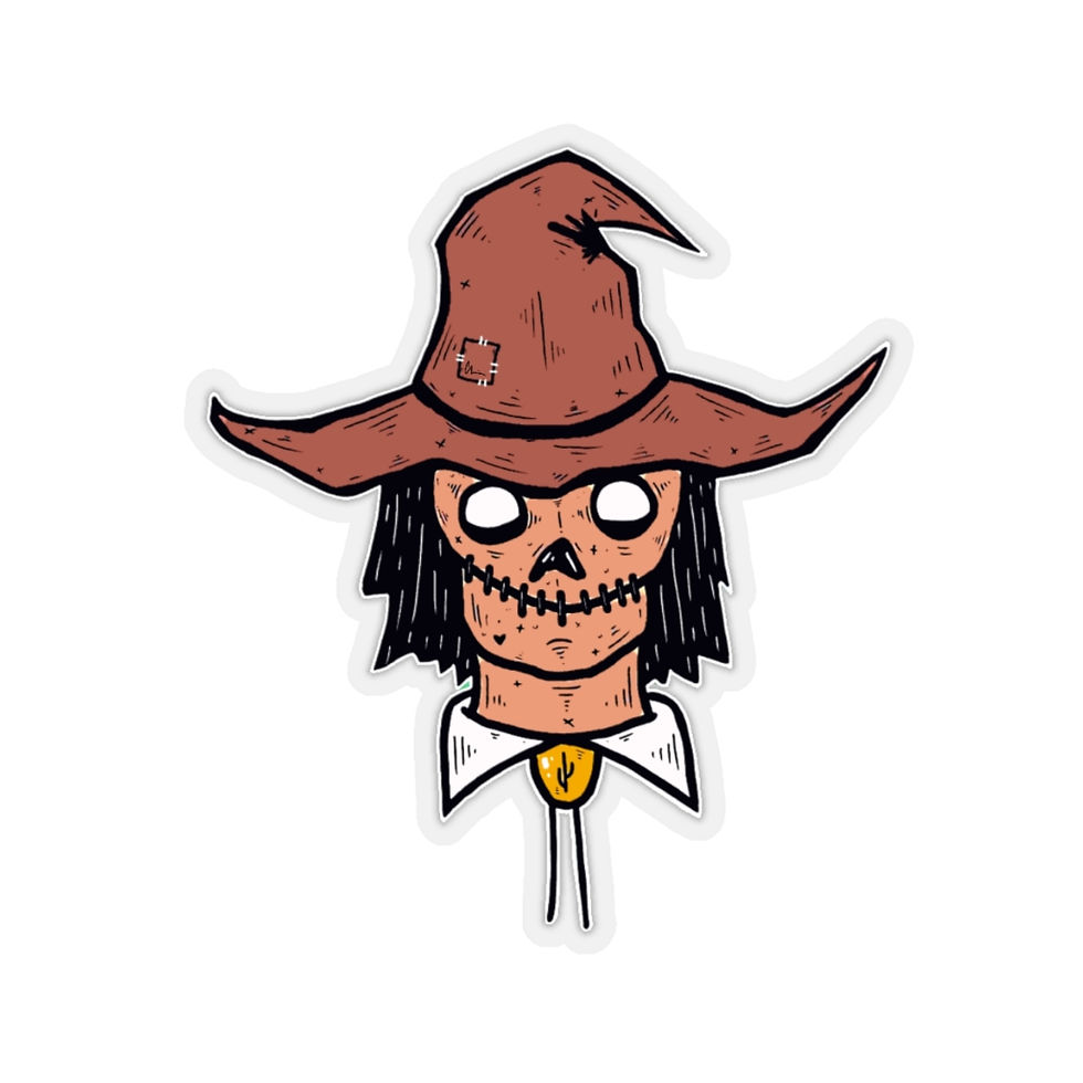 Thumbnail: Desert Scarecrow Stickers