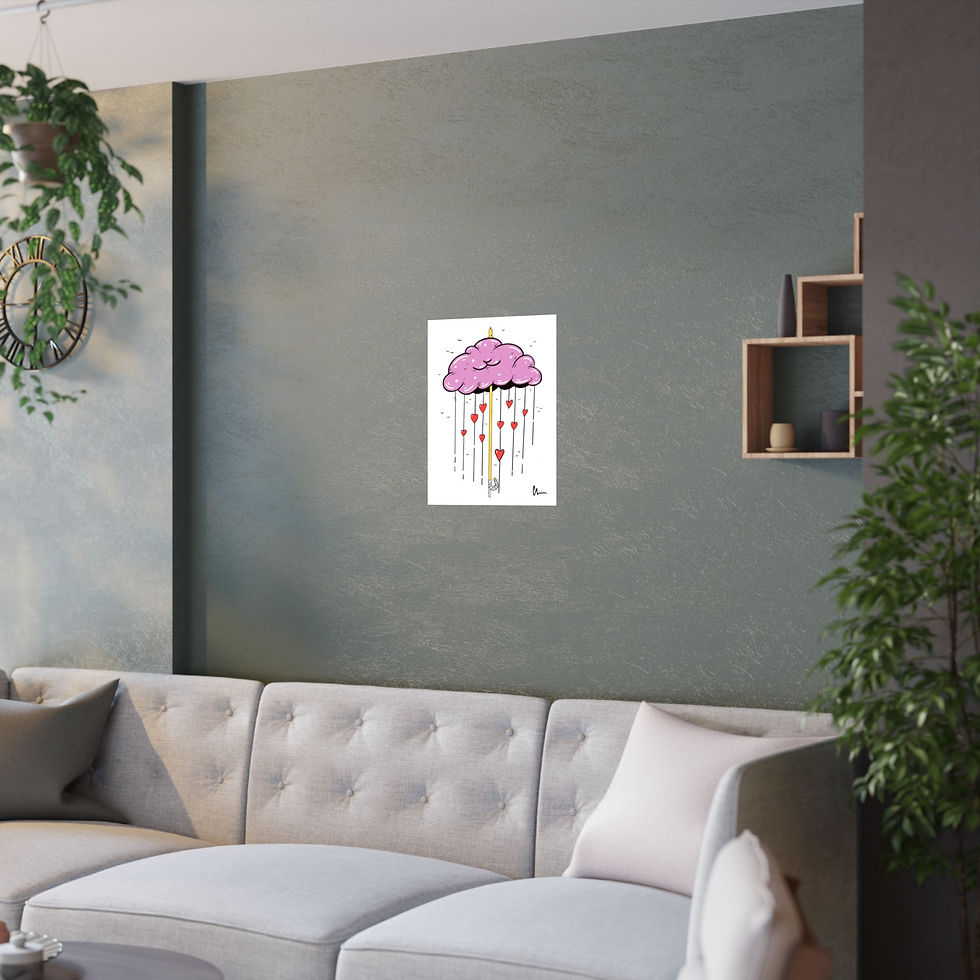 Thumbnail: Love Shower Poster Print