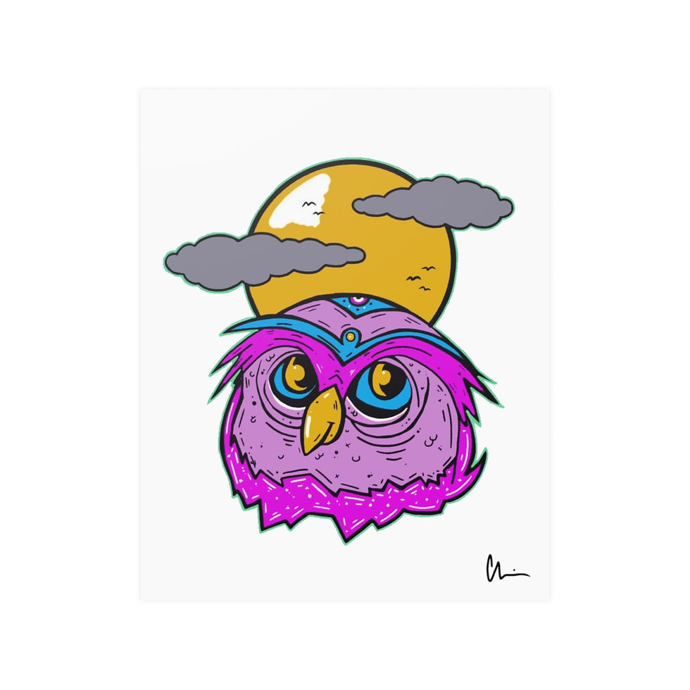 Night Owl Poster Print