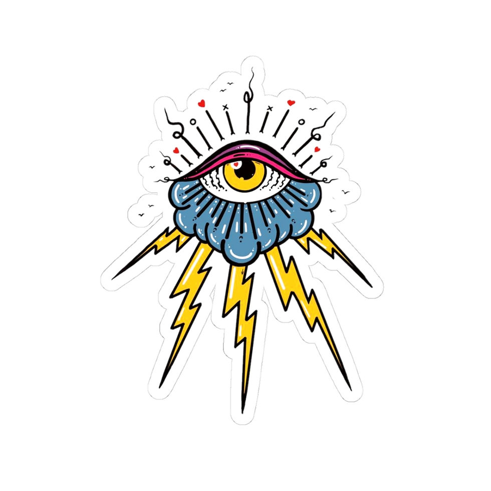 Thumbnail: Clairvoyant Thunder Stickers