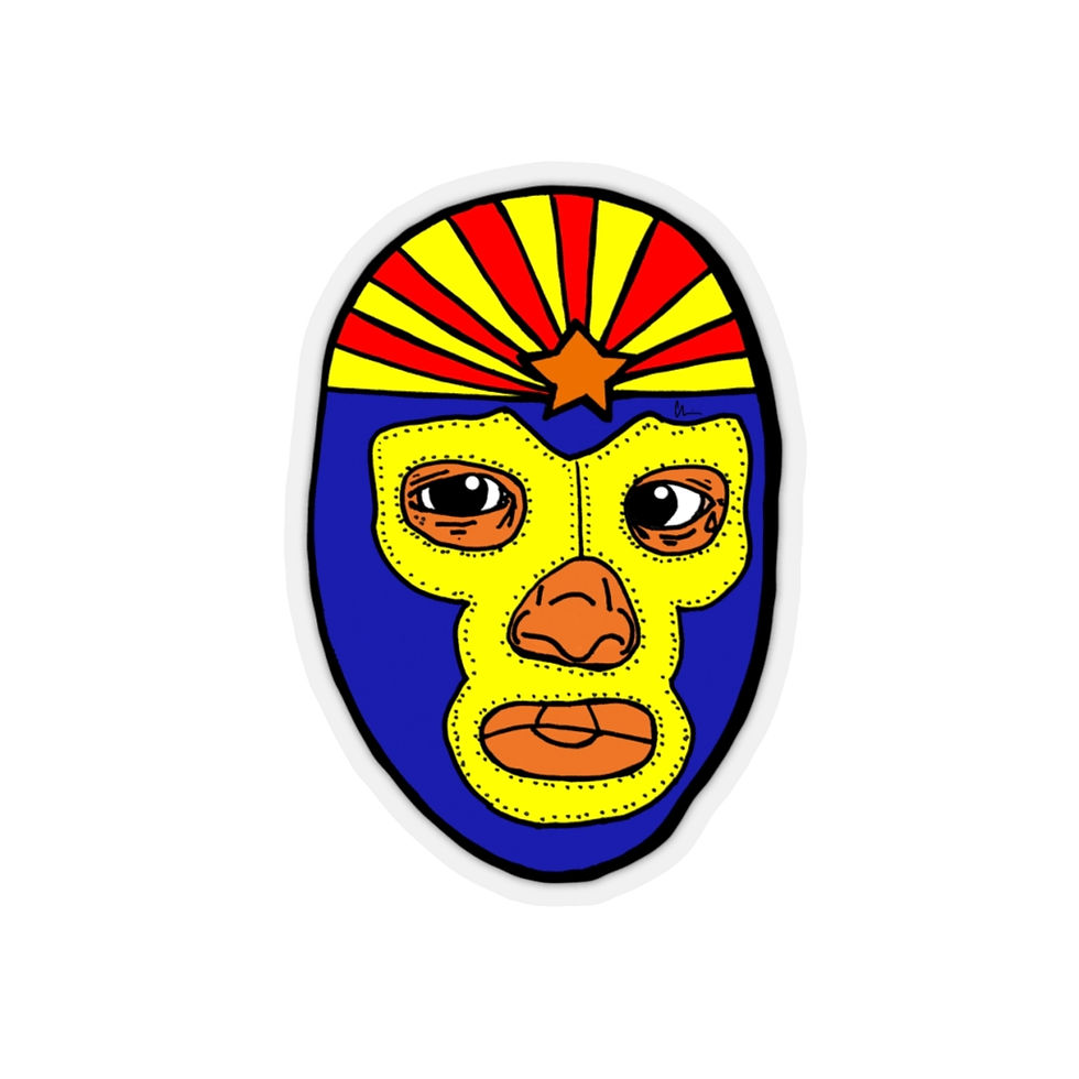 Thumbnail: Arizona Lucha Libre Stickers