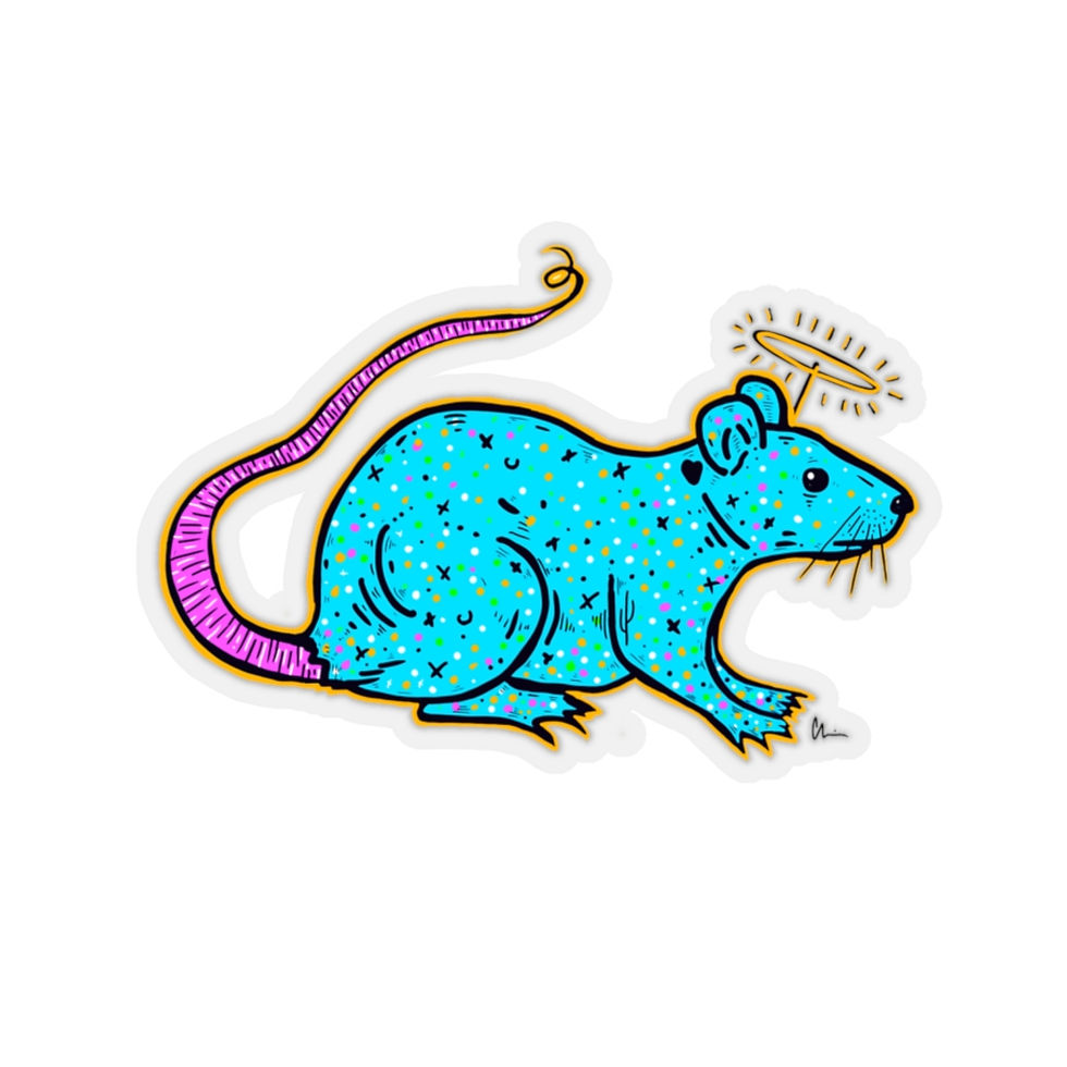 Thumbnail: Rat Angel Stickers