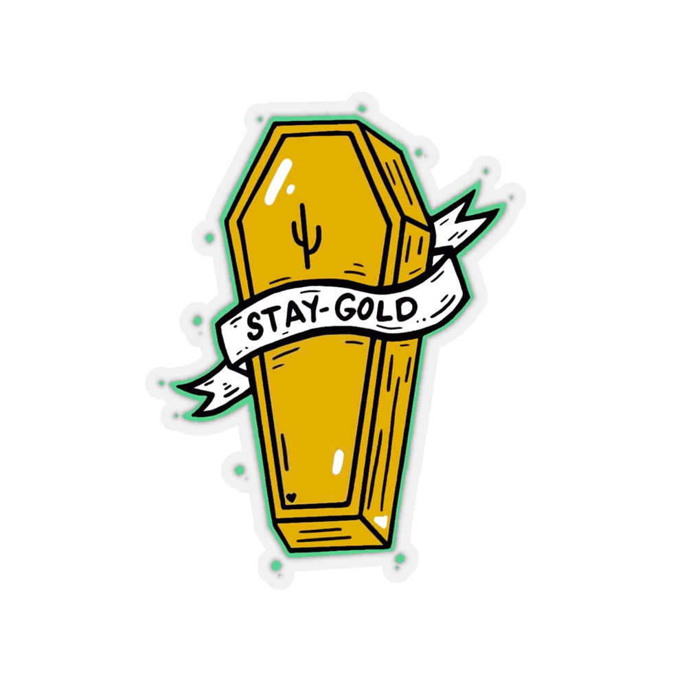 Thumbnail: Stay Gold Forever Stickers