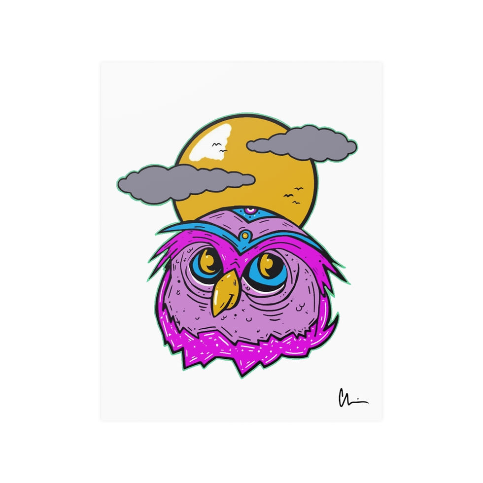 Thumbnail: Night Owl Poster Print