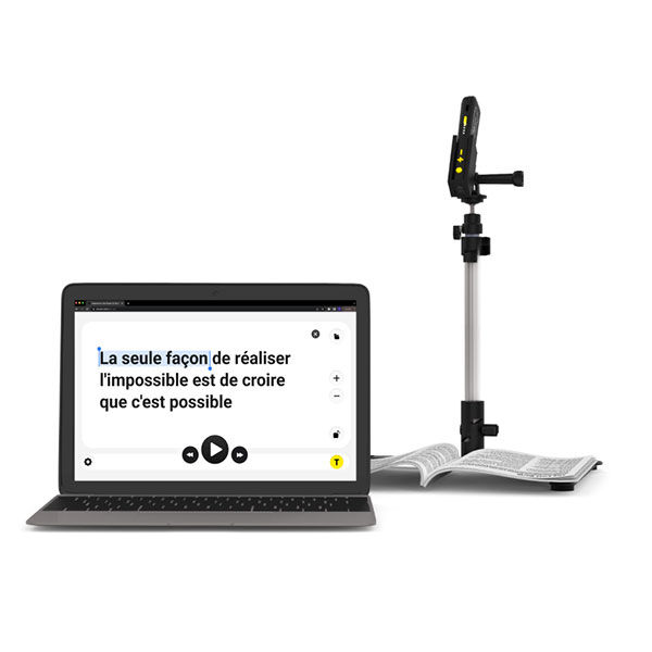 Machine à lire et agrandisseur de poche OrCam Read 3