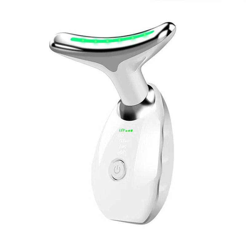 7 Color Neck Face Lifter Ems Neck Face Lifting Massager Skin Tighten Device Led 