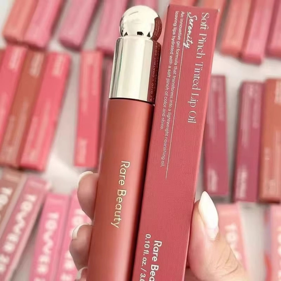 Thumbnail: Rare Beauty Soft Pinch Tinted Lip Oil Stain Lip Gloss Delight Hope Happy Wonder 