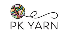 colorful cartoon of a ball of yarn with company name
