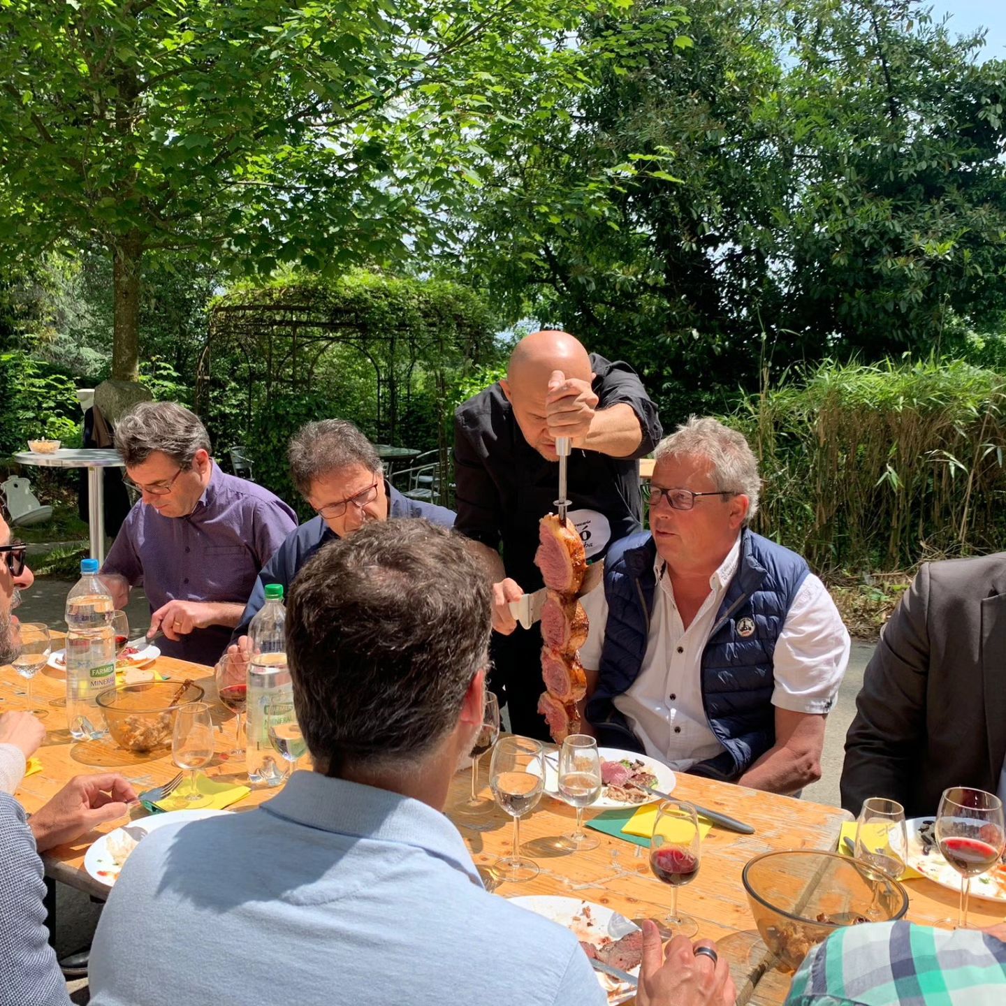 Arranged Food and Objects