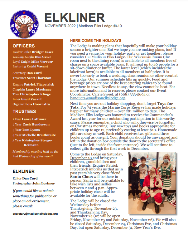 Elkliner November  2022