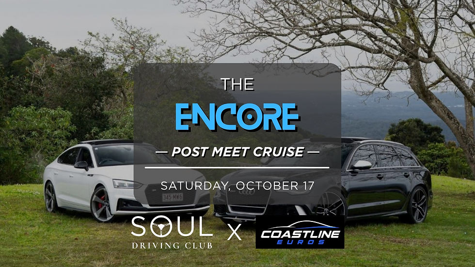 The Encore | Post Show Cruise with Coastline Euros