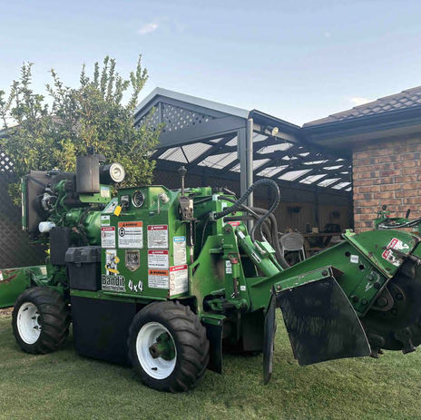 Bandit stump grinders ready for work Adelaide
