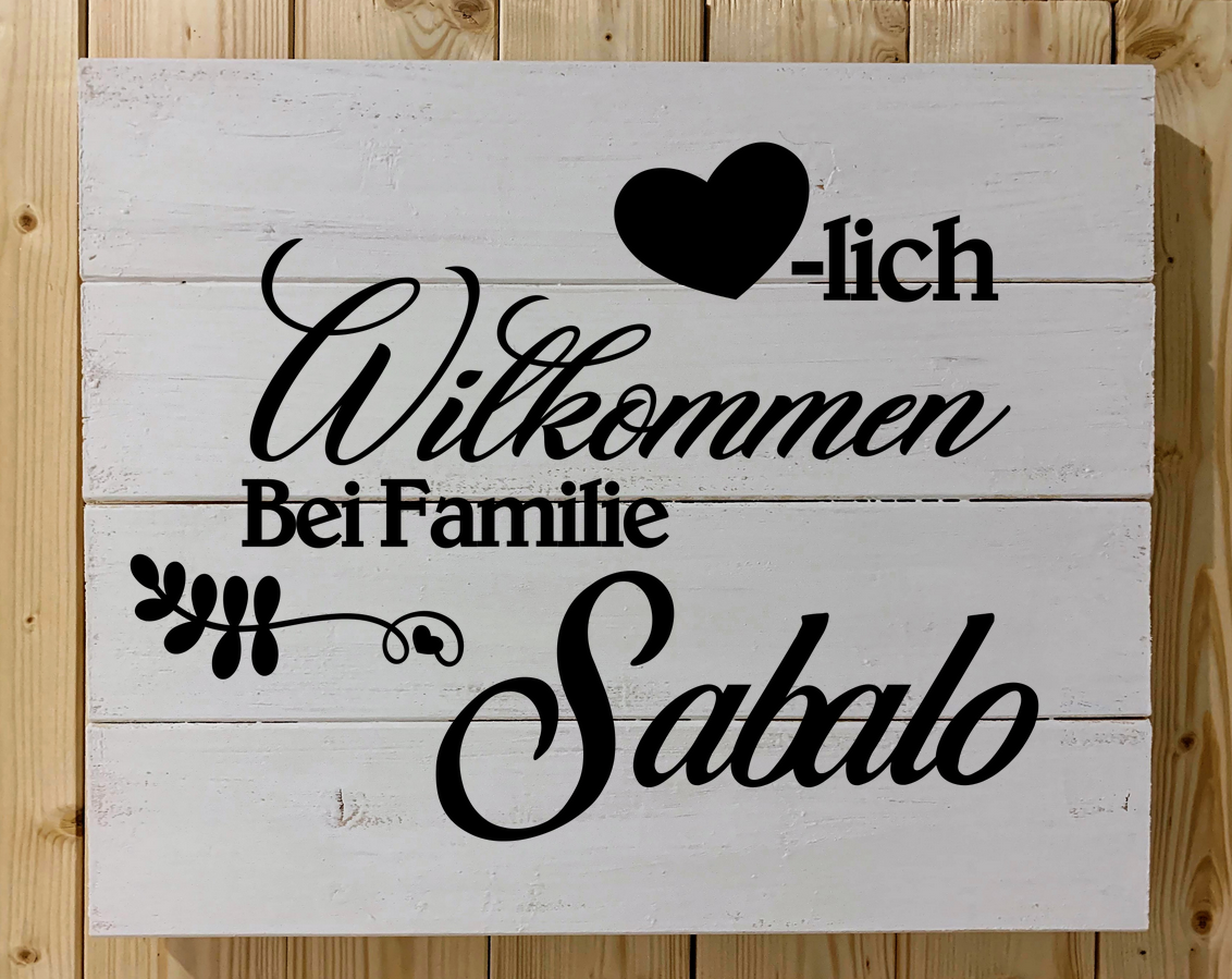 Wilkommen bei Familie