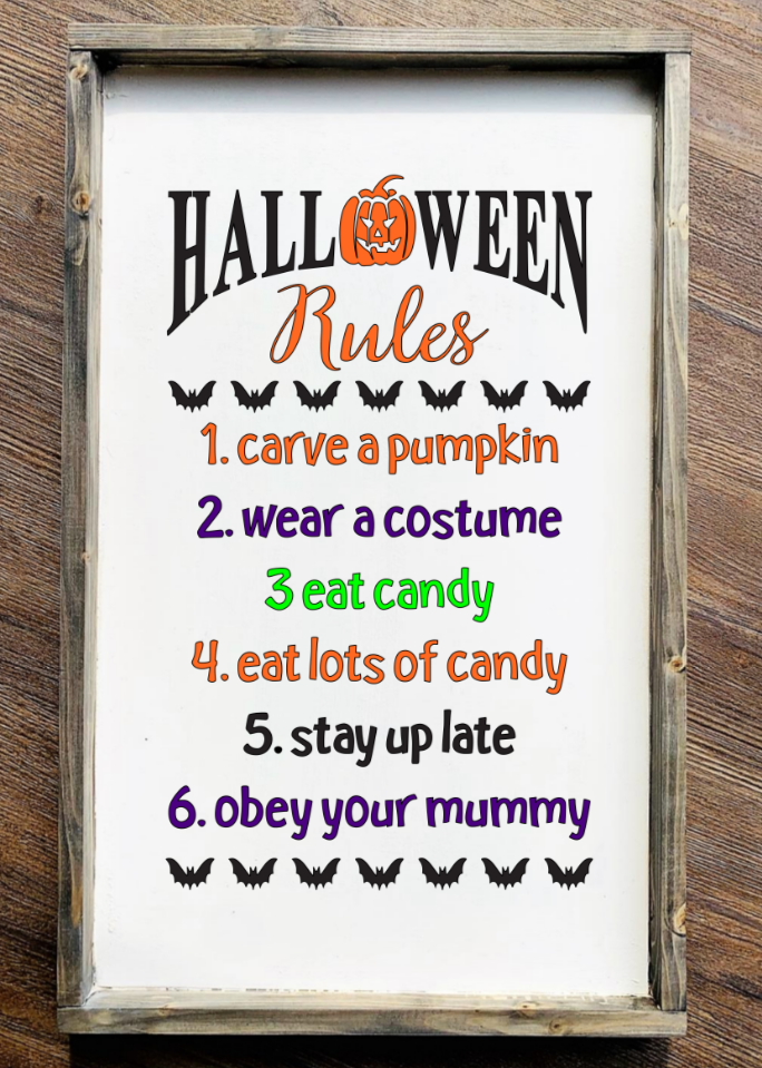 Halloween 5 Rules