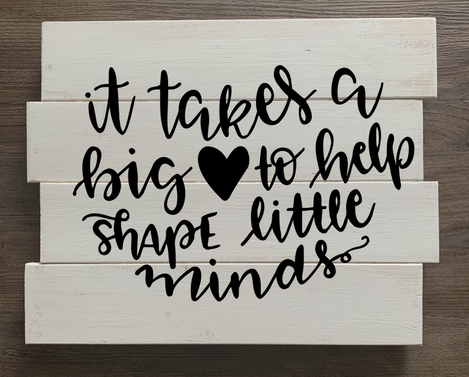 It takes a big heart