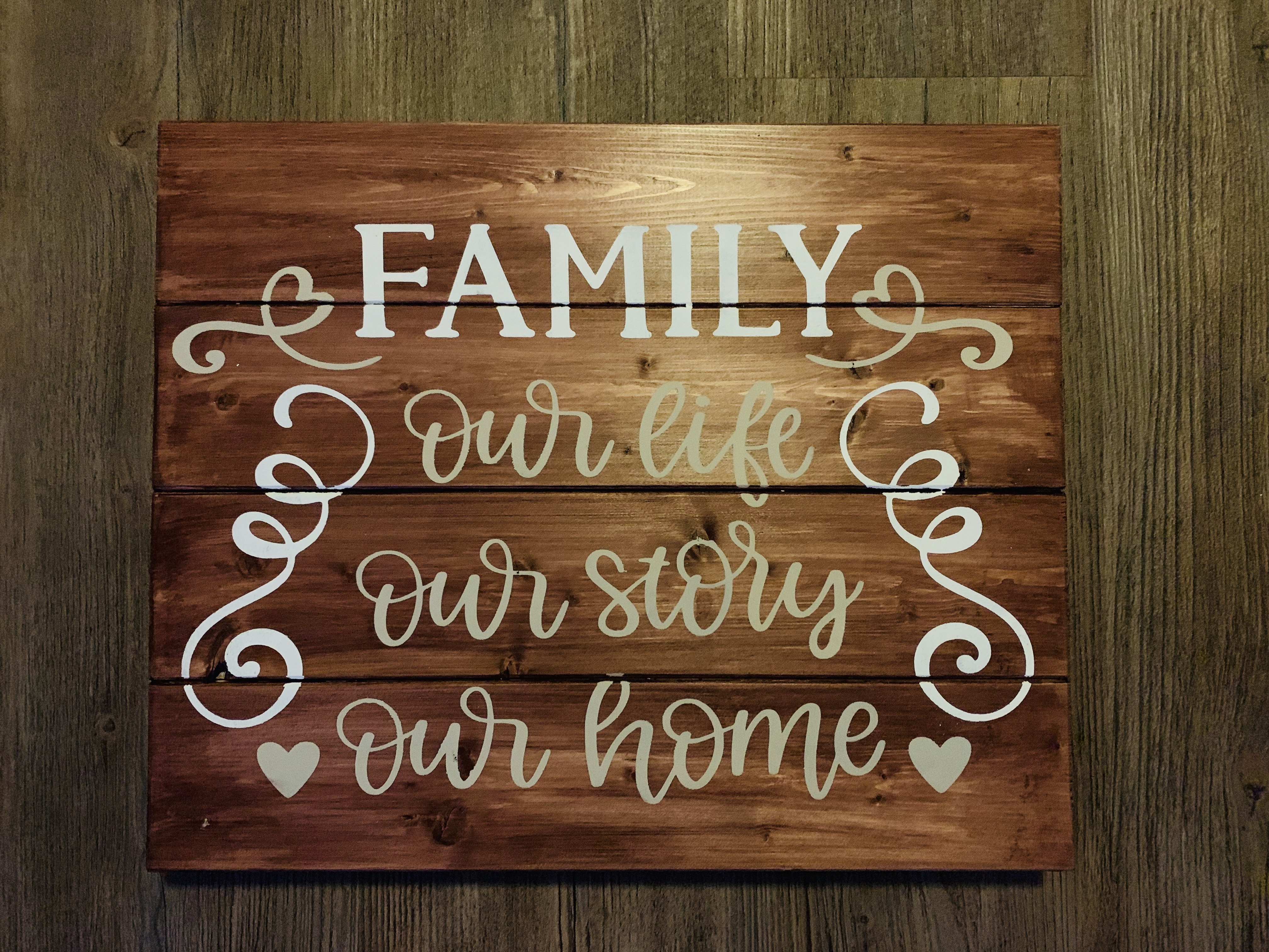 Family, our life, our story...