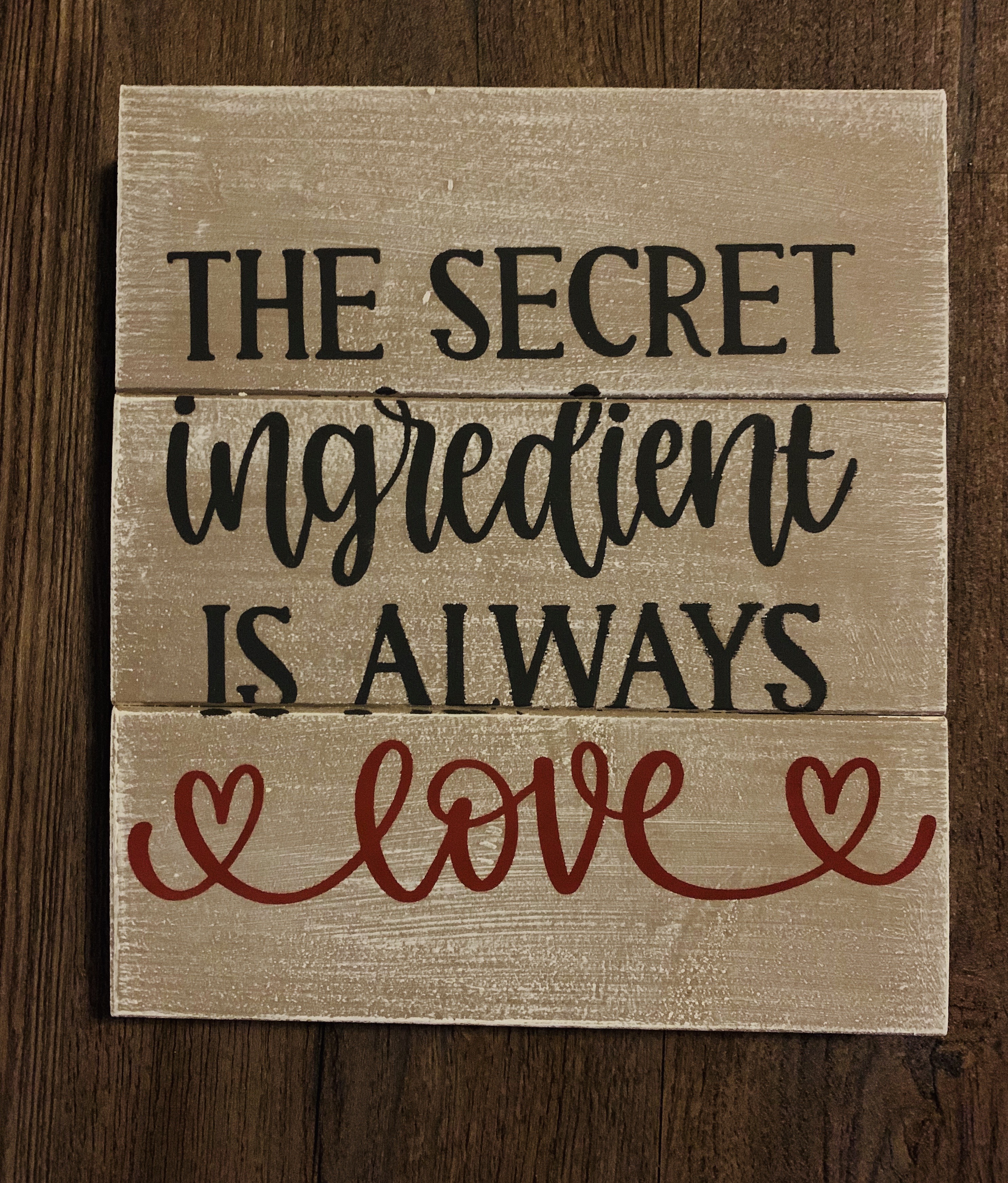 the secret ingredient...