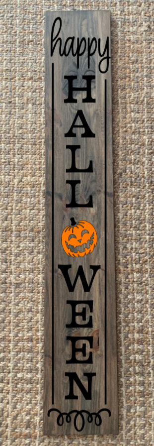 Halloween 2 Happy Halloween door sign