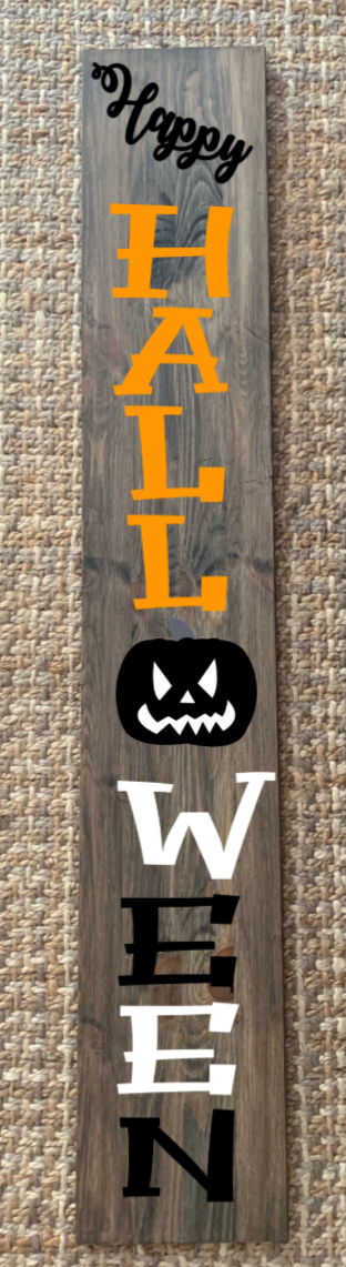 Halloween 7 Happy Halloween door signs.