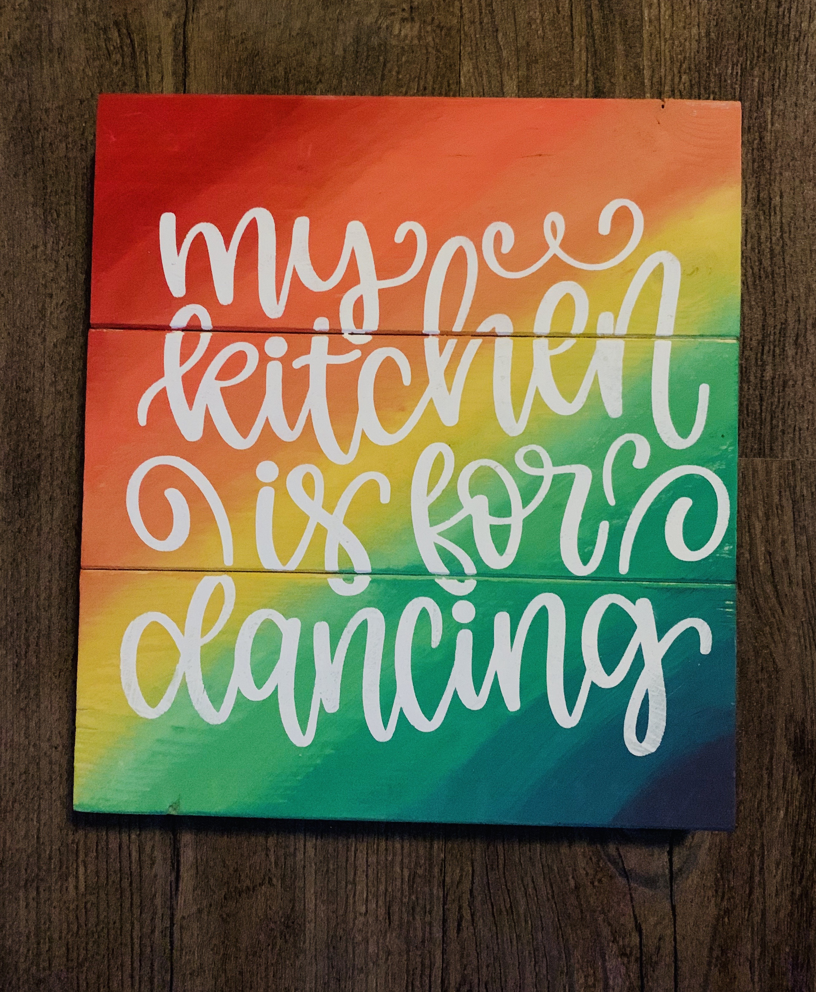 my kitchen is for dancing