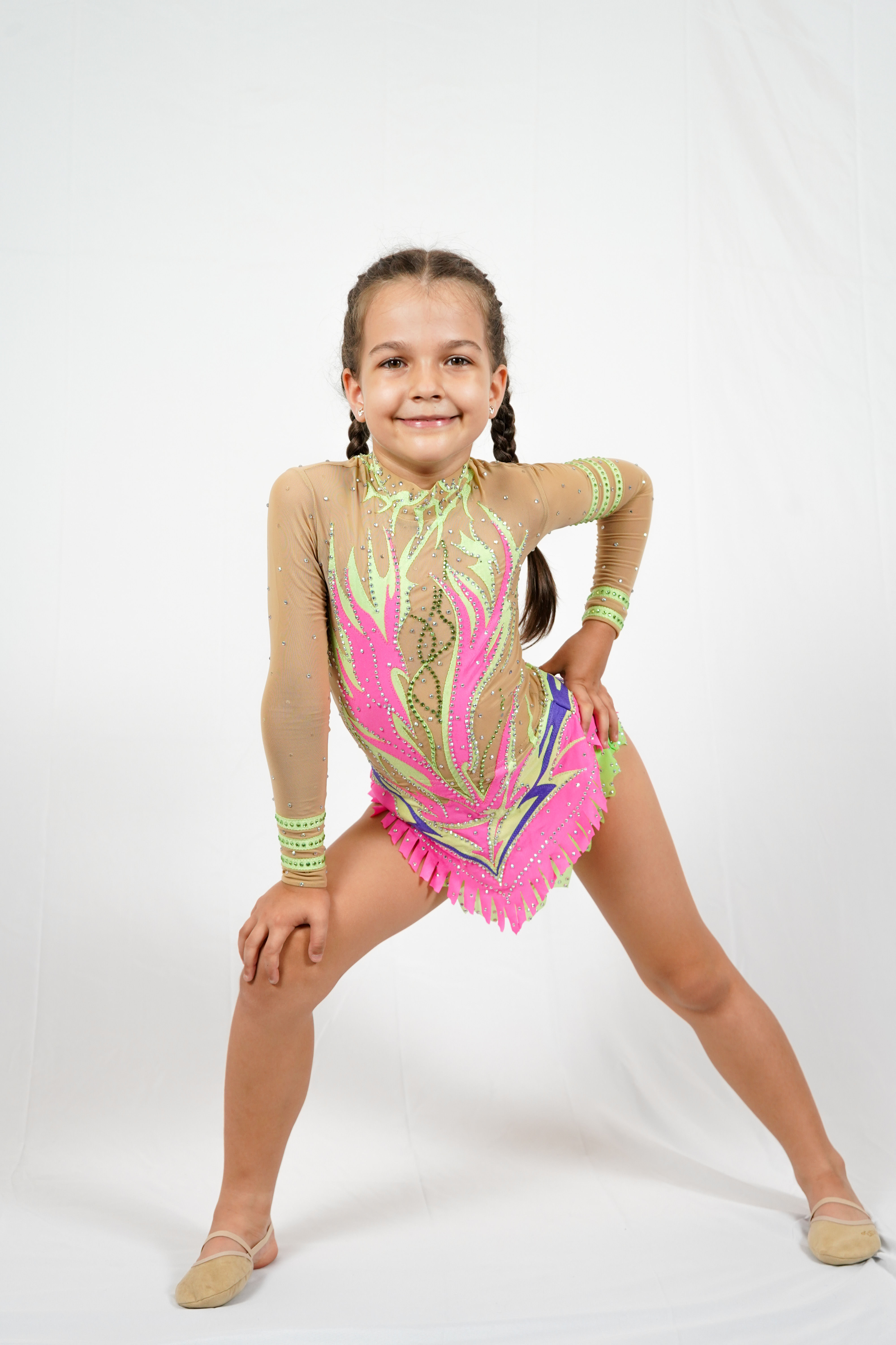 Neon Lightning Leotard