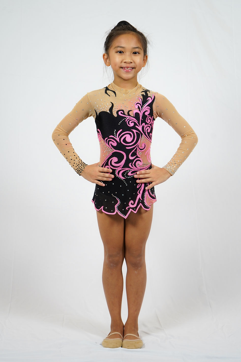 Thumbnail: Pink Swirls Leotard