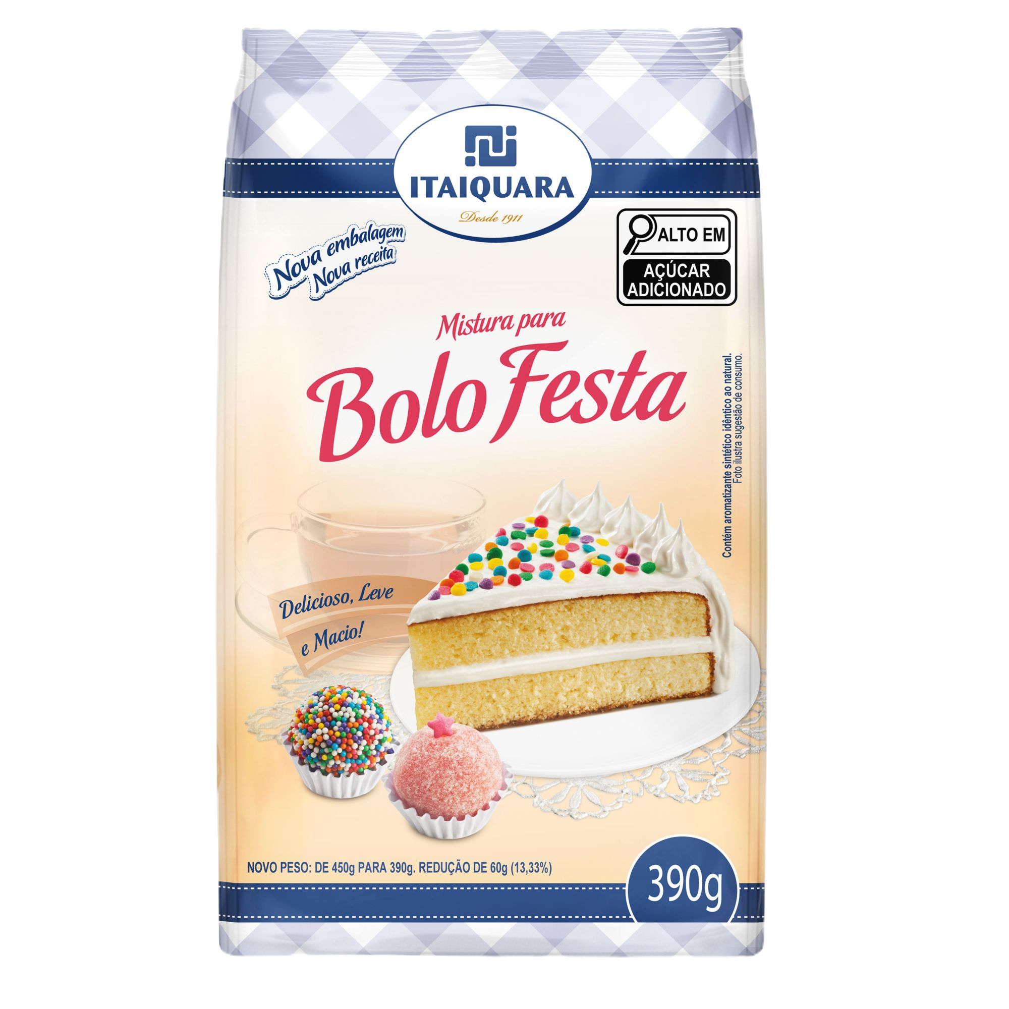 Mistura para Bolo Festa 390g