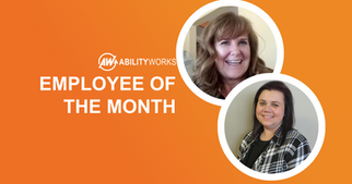 Two Employees of the Month for February