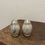 Thumbnail: Vintage Silver Salt & Pepper Shakers with Glass Inserts