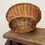 Thumbnail: Vintage Mini Wicker Laundry Basket
