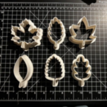 Fall Leaf shapes 3”sets and 7” sets