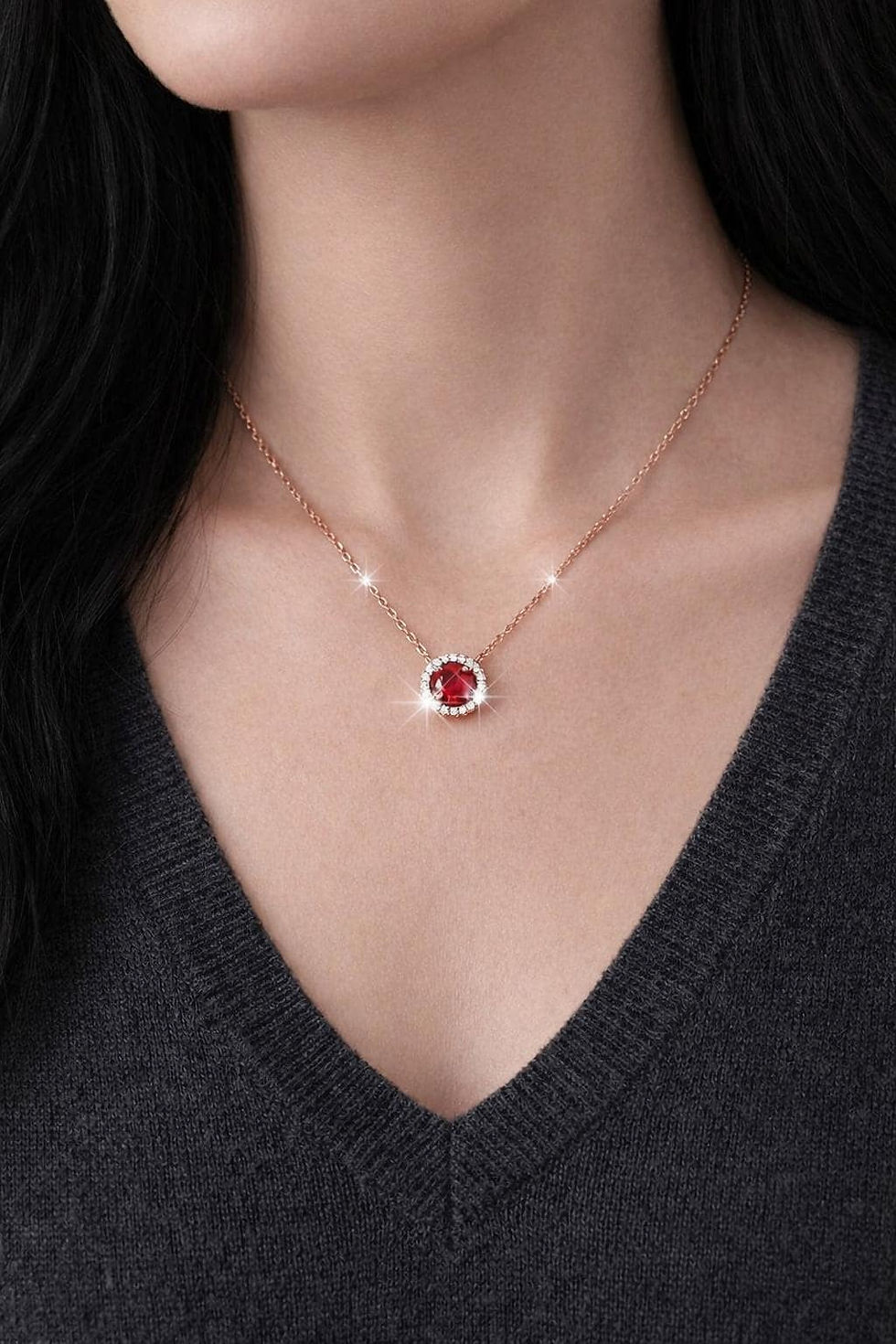 Thumbnail: 925 Sterling Silver Oval Medallion Necklace, Vintage Virgin Mary Pendant, Minima