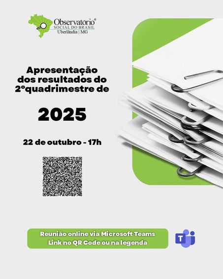 Apresentação dos resultados do 2ºquadrimestre de 2025