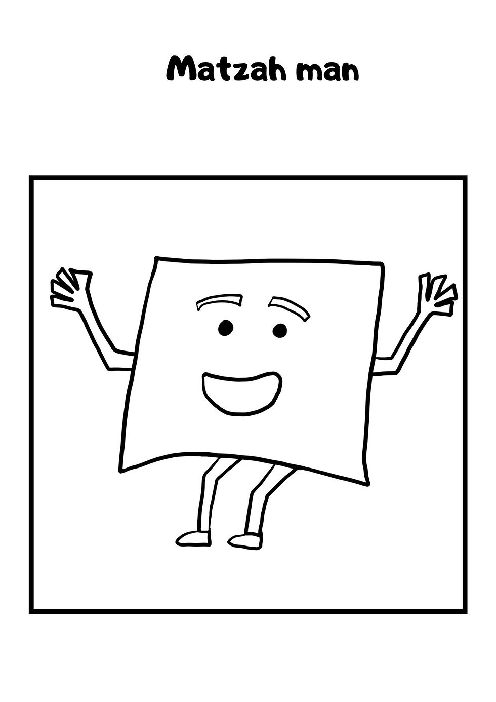 Thumbnail: Passover and Easter coloring and activity pages