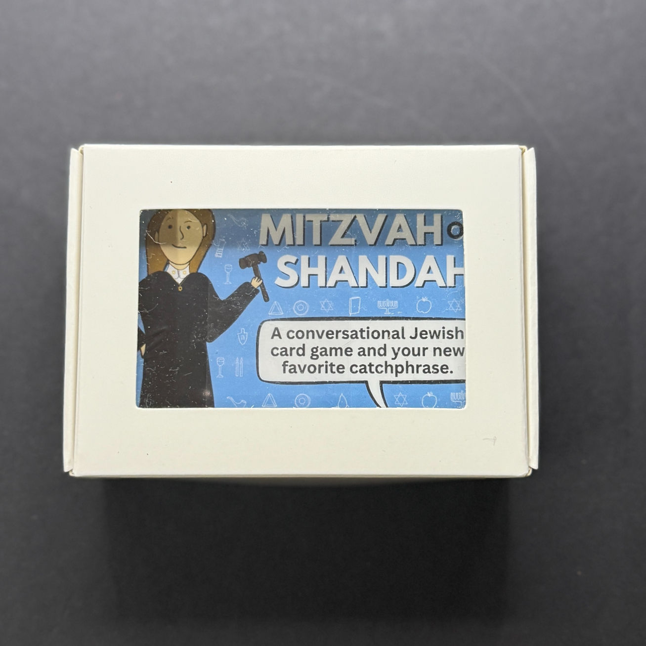 Mitzvah or Shandah Jewish conversation card game