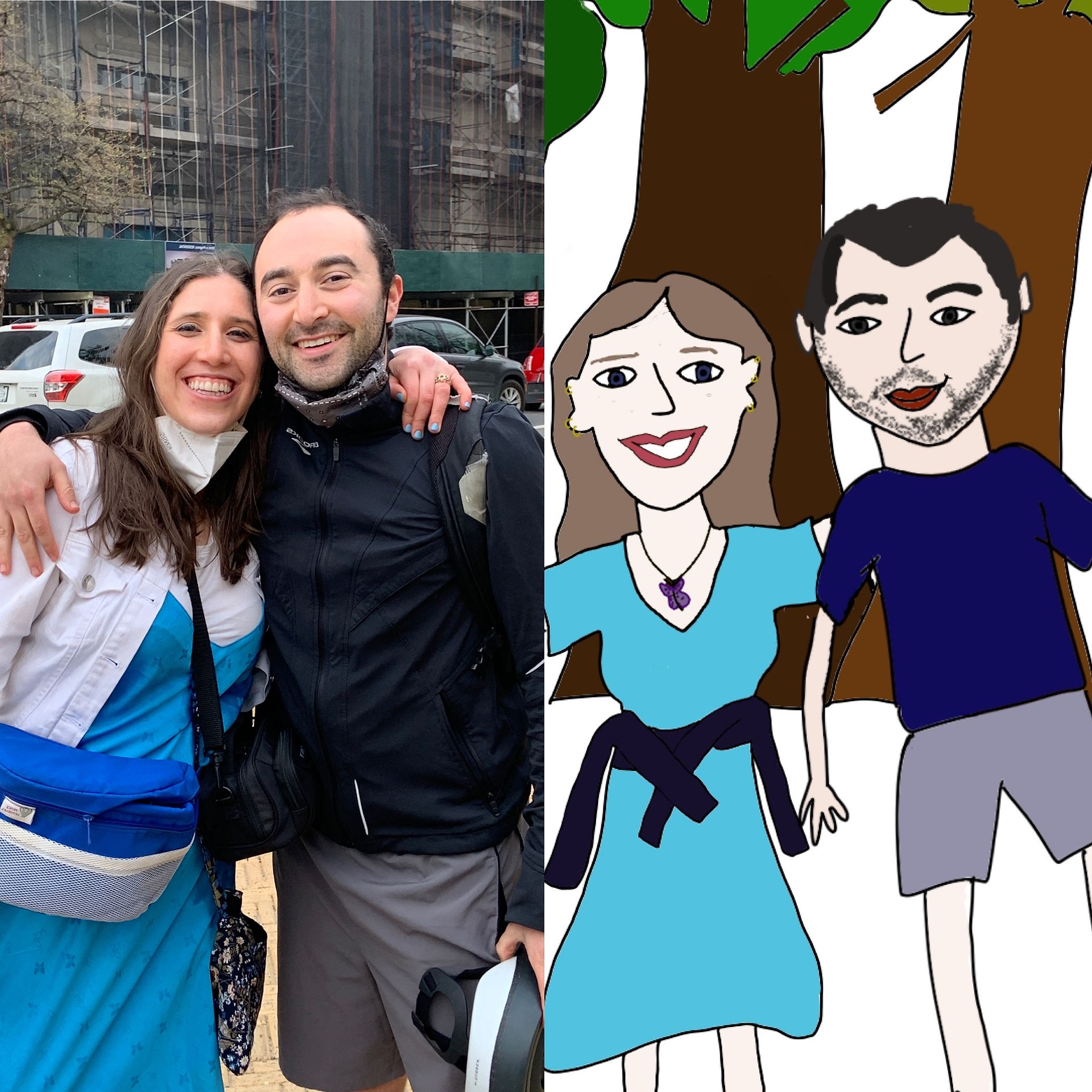 Julia and Adam reunite