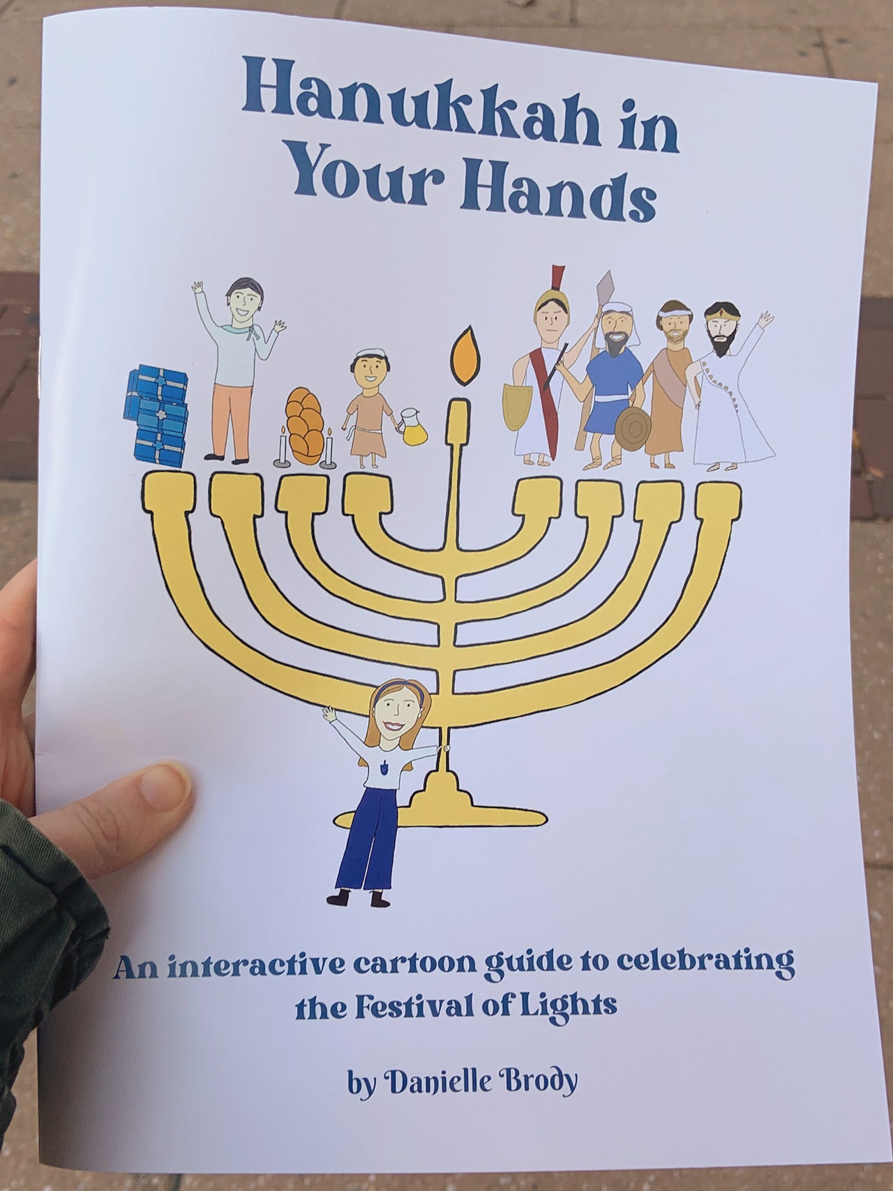 Hanukkah in your hands book