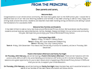 10th February 2025 Newsletter
