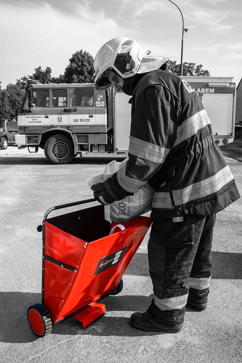 Thumbnail: ECCOTARP Foldable Dispenser Cart SDC 03 Plus