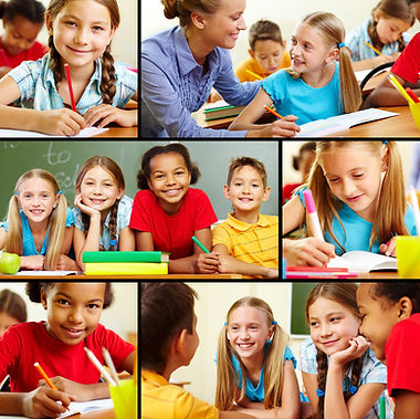 Niños de escuela