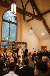 Abernethy Chapel vintage wedding Portland