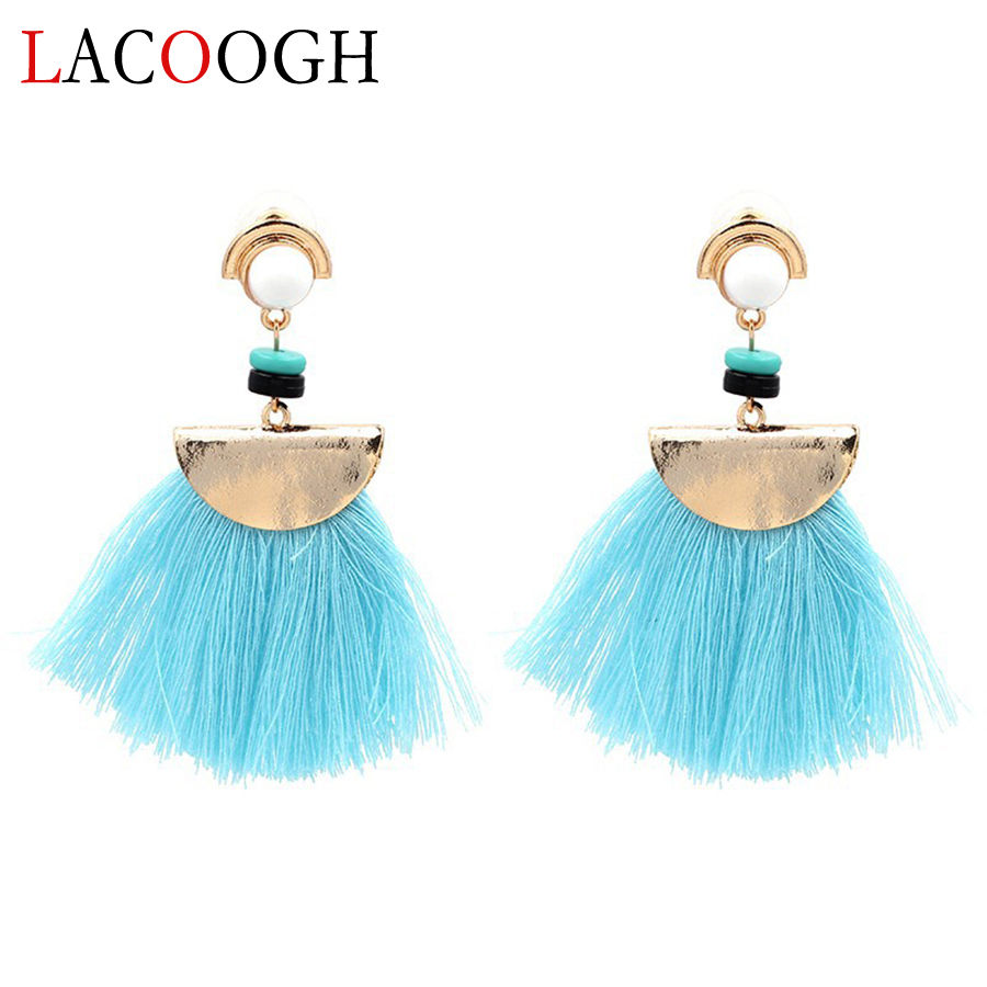 Miniatura: Brinco Franja Boho