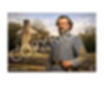 Nathan Bedford Forrest and his boyhood home poster 11x17