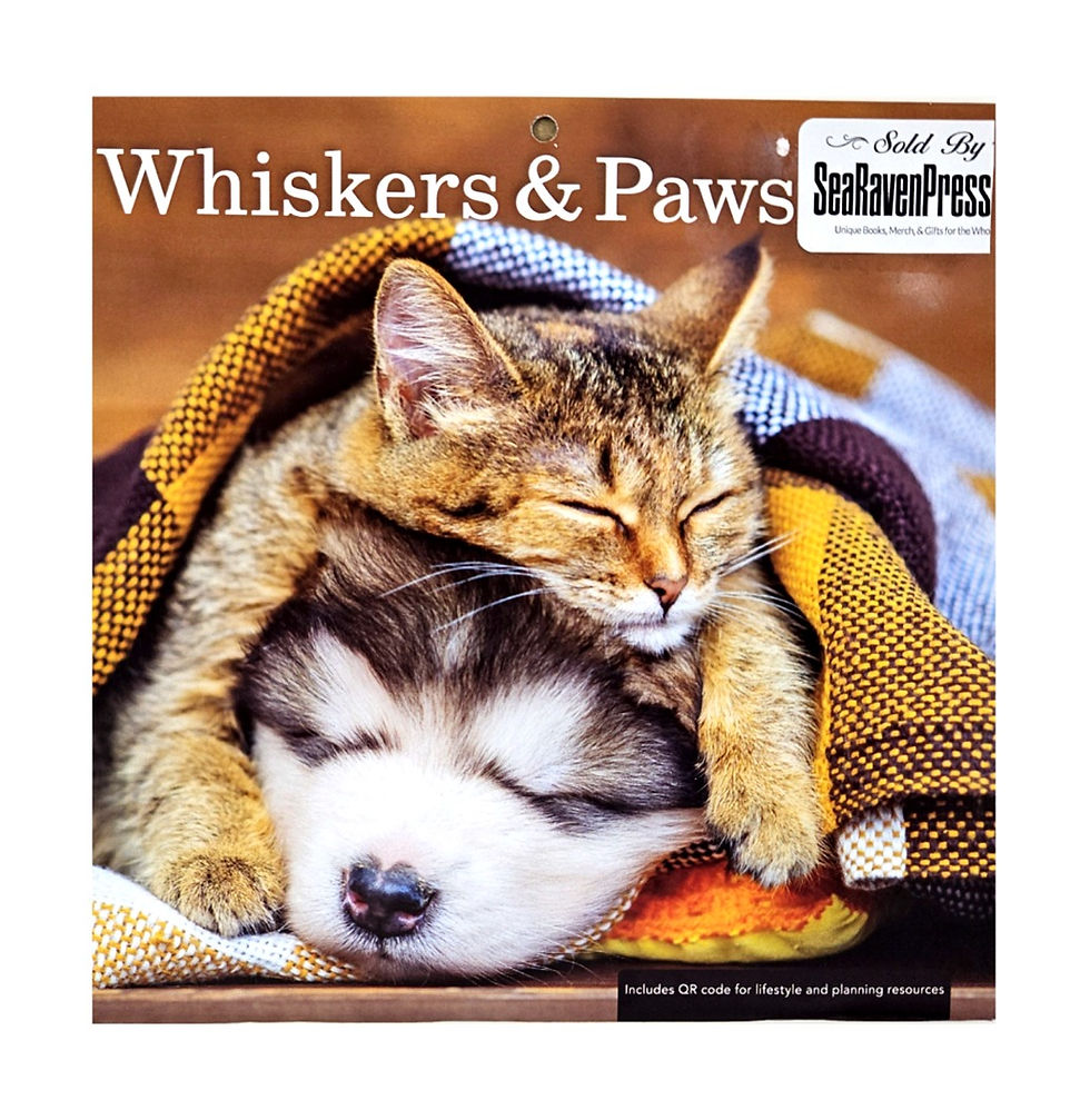 Whiskers and Paw Calendar 2026
