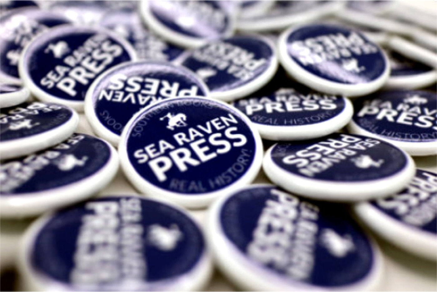 Sea Raven Press Lapel Pins