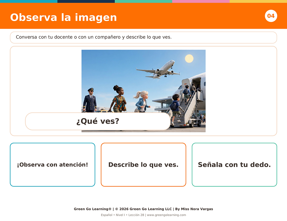 Thumbnail: Spanish Level 1, Lesson 28: En El Aeropuerto (Airport Travel) — 22-Page PDF