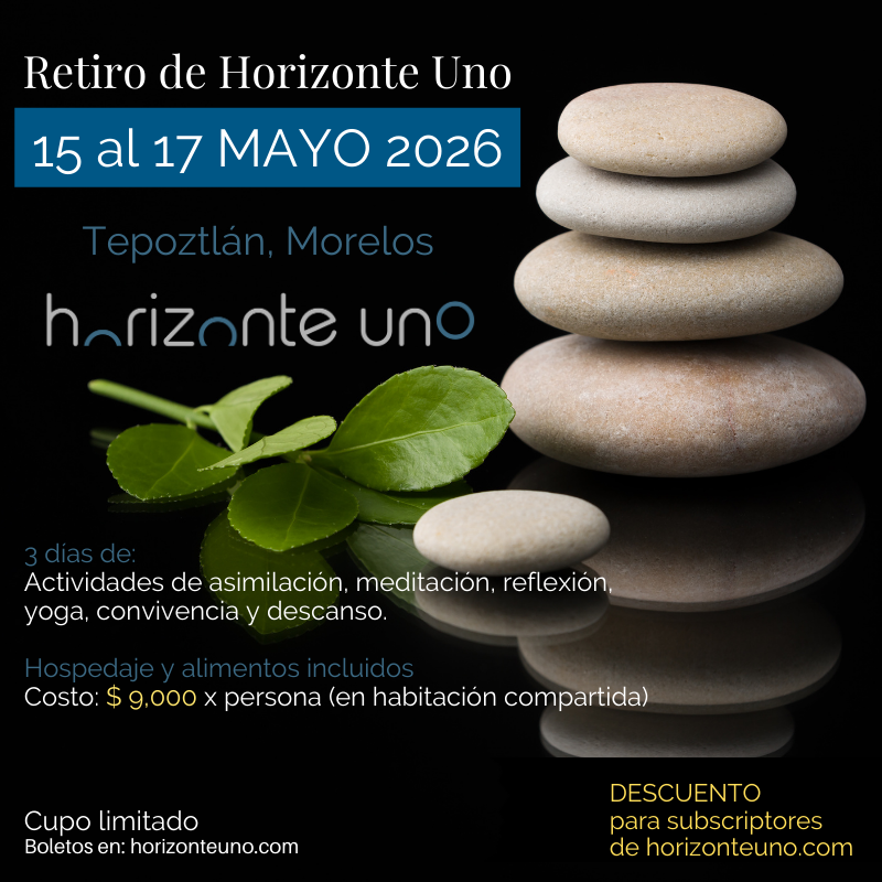 Retiro de fin de semana (Tepoztlán) Mayo 2026