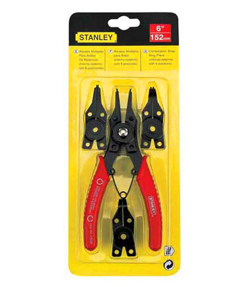 Stanley Combination Snap Ring Pliers
