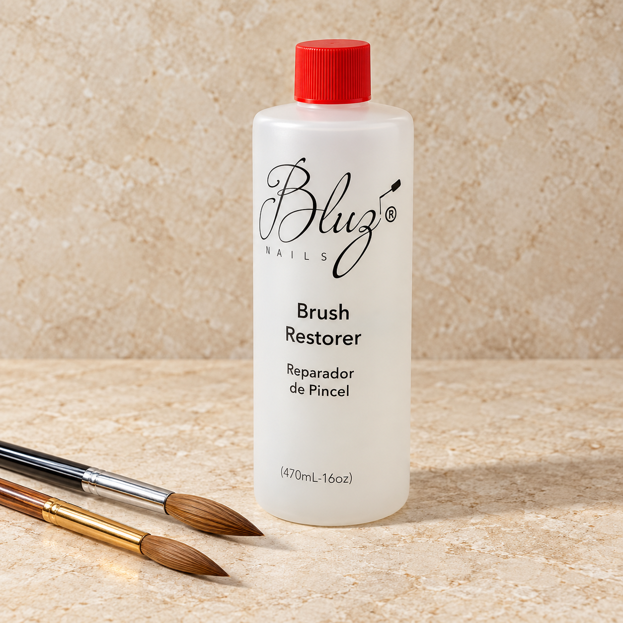 BRUSH RESTORER 16OZ BLUZ