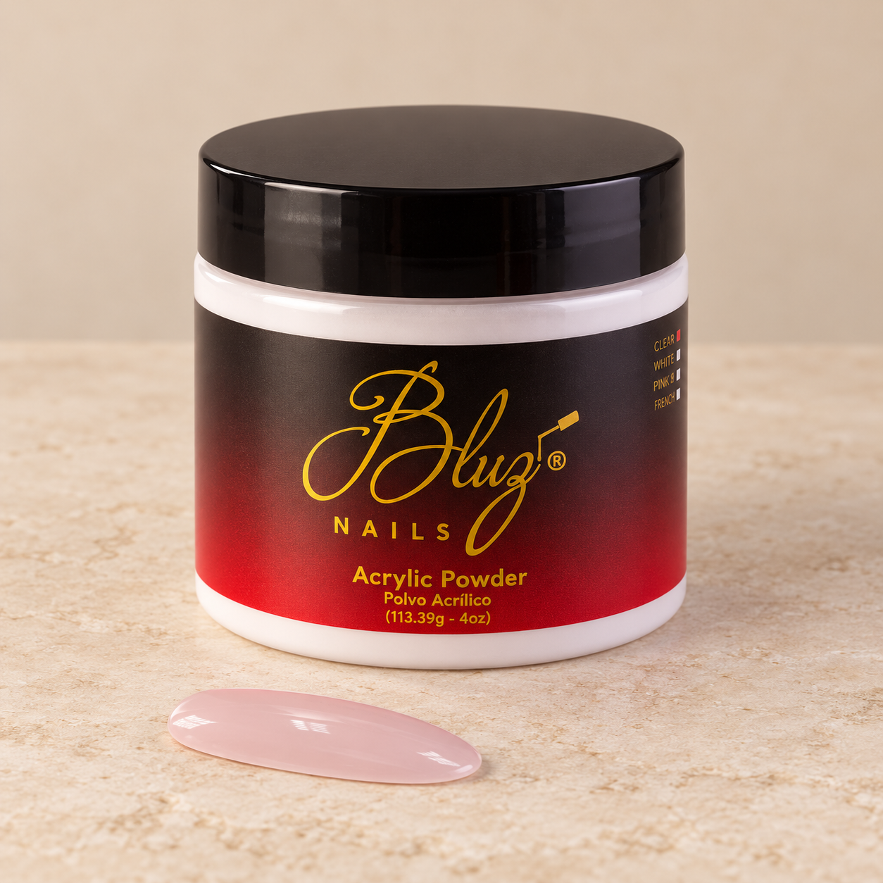 ACRY MILKY SHELL 4OZ BLUZ